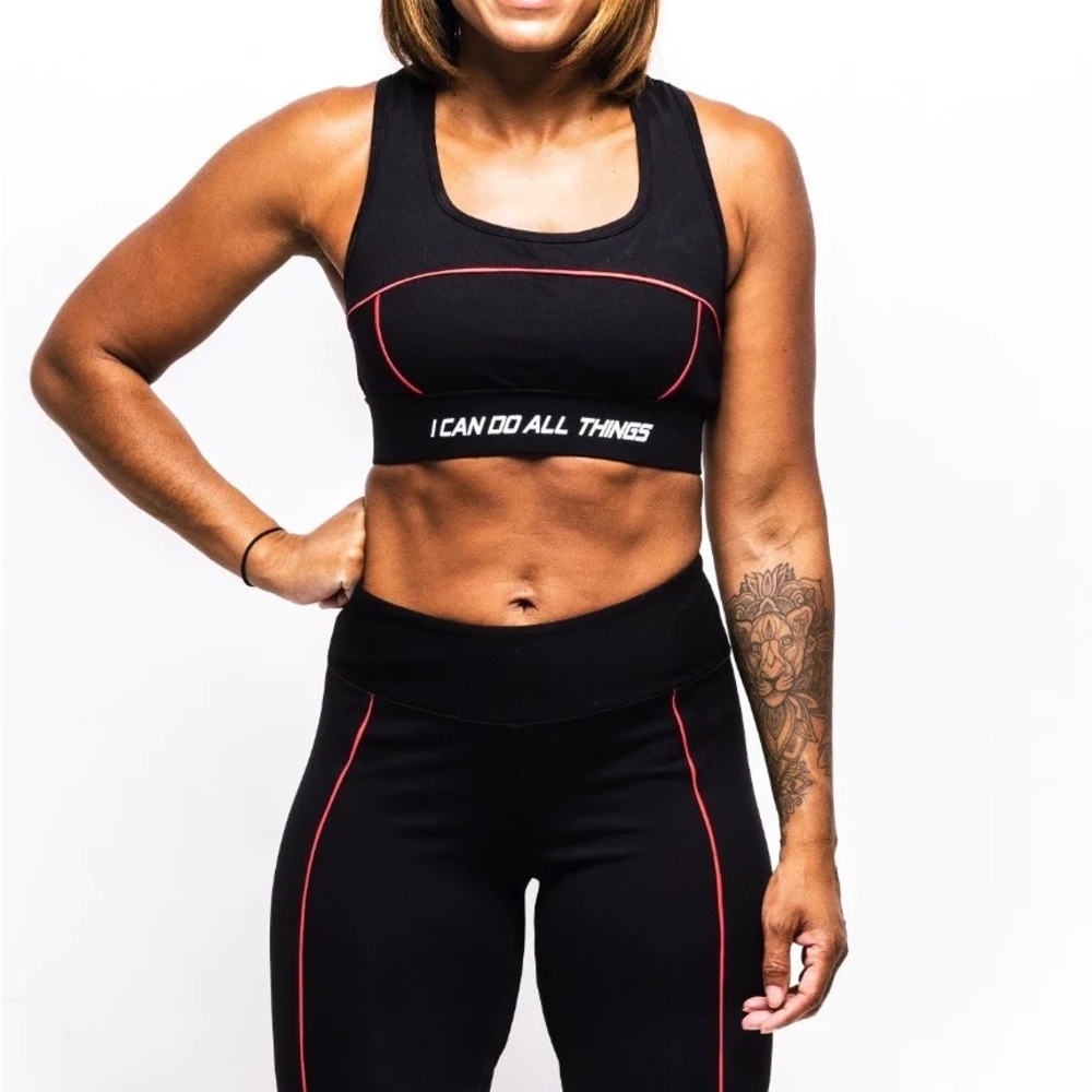 Grace X Mercy I Can Do All Things Sports Bra